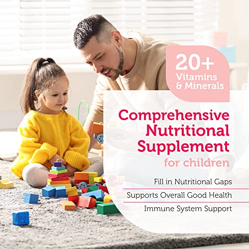 Kids Multivitamínico – Comprimido Mastigável – Vitaminas Diárias Completas para Crianças – Contém 20 Minerais – 60 Comprimidos - Zahler