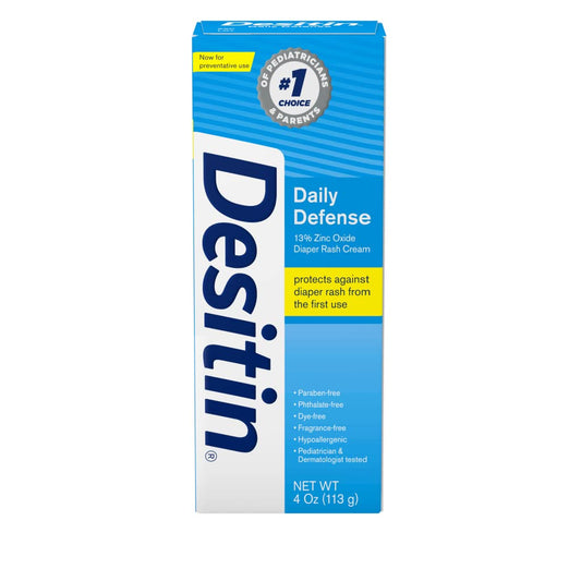 Desitin - DESITIN Creme para Assaduras com Óxido de Zinco Rápido Alívio 120g (Pacote com 2)