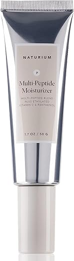 Multi-Peptide Moisturizer Plus Vitamina C Etilada – Hidratante Facial 30g - Naturium