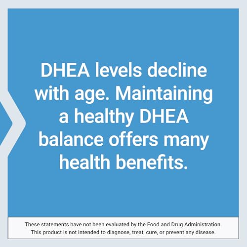 DHEA 15 mg – Equilíbrio Hormonal Saudável, Saúde Cardiovascular, Suporte para Massa Muscular Magra – 100 Cápsulas - Life Extension