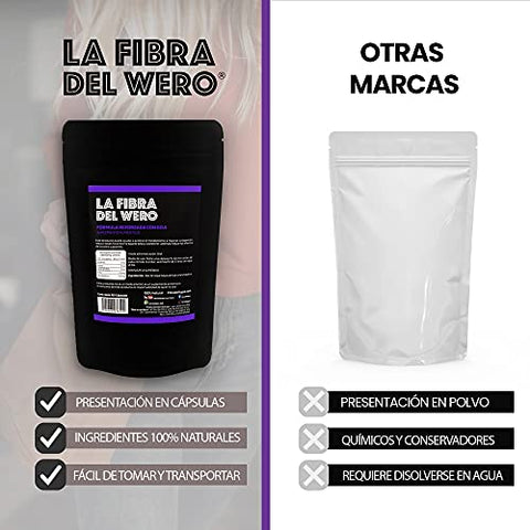 La Fibra del Wero - FIBRA DEL WERO | Fibra de Cacto com Frutas de Goji | Suplemento 100% Natural | Pacote “Mês e Meio” | Marca FIBRA DEL WERO