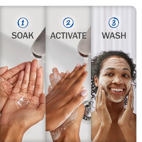 Cleansing Melts Retinol – Limpeza Facial, 64 un. (2 x 32 un.), Sabonete Facial Ativado por Água para Limpar, Tonificar e Refrescar - Olay