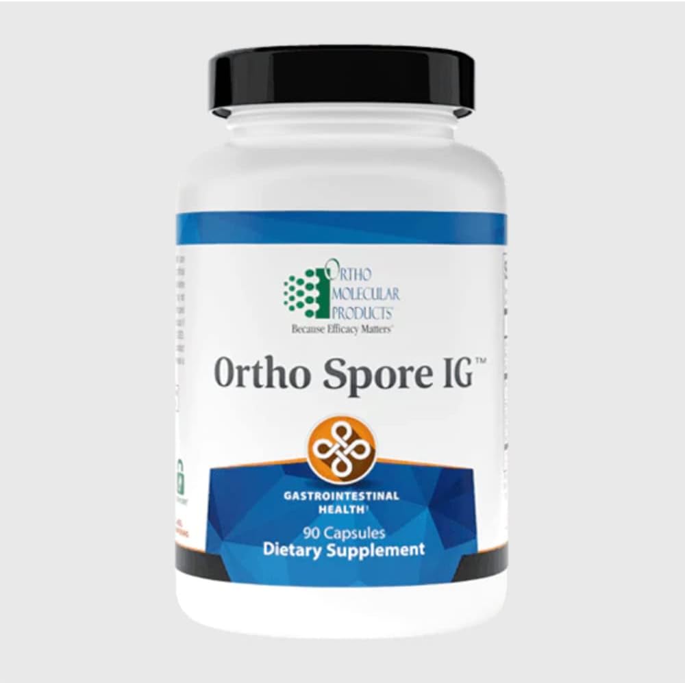 Ortho Molecular Products - 5A Ortho Spore IG 90ct – Suplemento para Saúde Intestinal – 90 cápsulas – Marca 5A