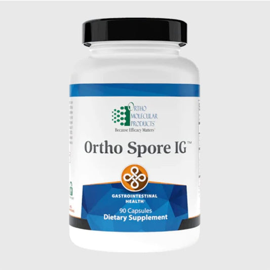 Ortho Molecular Products - 5A Ortho Spore IG 90ct – Suplemento para Saúde Intestinal – 90 cápsulas – Marca 5A