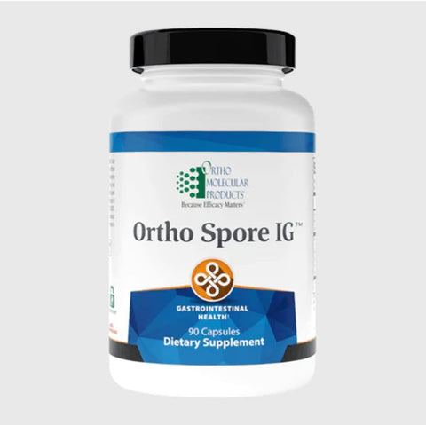 Ortho Molecular Products - 5A Ortho Spore IG 90ct – Suplemento para Saúde Intestinal – 90 cápsulas – Marca 5A
