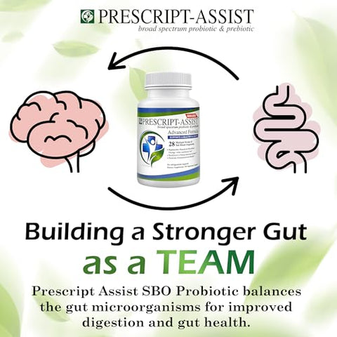 Prescript-Assist - Fórmula Avançada com Proteína de Ervilha – 28 Cepas de Microflora do Solo Probiótico – Marca: [Nome da Marca]