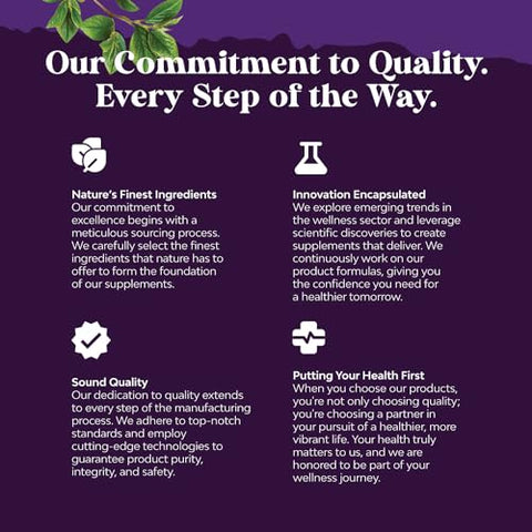 Natures Craft - Magnésio Glicinato Puro 400mg por Porção – Cápsulas Veganas de Magnésio Glicinato Quelado de Alta Absorção para Mulheres