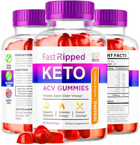 LIVORKA - (2 Pacotes) Gomas de Vinagre de Maçã Fast Ripped Keto, Gomas Fast Ripped Keto, Gomas de Vinagre de Maçã Fast Ripped, Gomas de Vinagre de Maçã Ripped, Gomas de Vinagre de Maçã Fast Ripped para Perda de Peso Avançada, 120