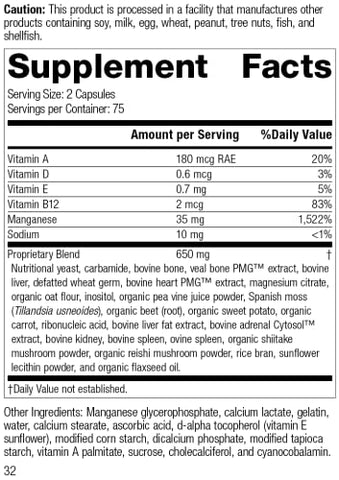 Standard Process Inc. - Standard Process Ligaplex II – Articulações: Fórmula Avançada para Saúde e Mobilidade Articular