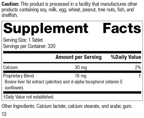 Standard Process Inc. - Standard Process Antronex – Suporte ao Sistema Imunológico e Saúde do Fígado com Alimentos Integrais – 330 Comprimidos