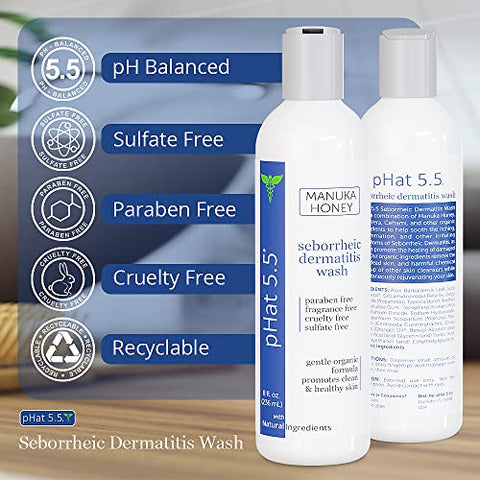 pHat 5.5 - Seborreia Tratamento Capilar 100ml | Combate a Caspa e Oleosidade  Seborrheic