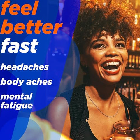 Alívio Rápido para Ressaca, Alívio Imediato em Cerca de 15 Minutos para Dores de Cabeça e Corpo - Alka-Seltzer
