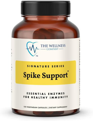 Fórmula de Suporte Original Spike | 120 Cápsulas 2 Meses | Impulsionador Natural da Imunidade com Extratos Herbais | Vegano, Não-OGM, Sem Glúten - The Wellness Company