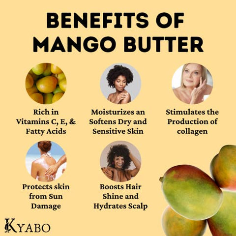 Kyabo - Manteiga de Manga Pura 100%%, Crua, Orgânica – 100g