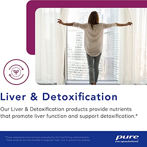 Lipotropic Detox | Suporte à Função Hepática e Desintoxicação | 120 Cápsulas | Marca Líder em Saúde - Pure Encapsulations