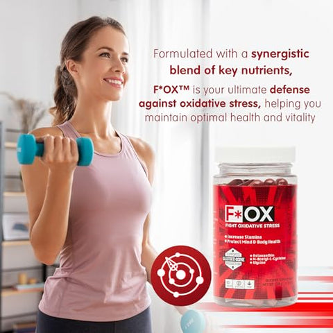 Alexsyn - Suplemento Antioxidante Mega-Potente – Combata o Estresse Oxidativo e Aumente a Vitalidade – Vegano