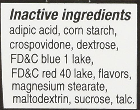 Ultra Strength Antacid – Carbonato de Cálcio 1000 MG Sabores de Frutas Variadas (265 Comprimidos) - Kirkland Signature