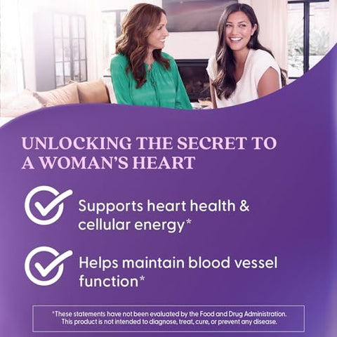 Doctor's BEST - Doctor’s Best Complexo Cardíaco para Mulheres 60 Softgels – Fórmula Especial para a Saúde do Coração Feminino