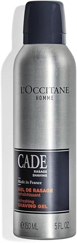 L’OCCITANE Gel de Barbear Refrescante Cade para Pele Normal a Oleosa, 150 ml