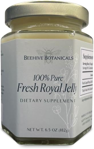 Geléia Real Fresca 6,5 Oz (184g) – Benefícios Naturais - Beehive Botanicals
