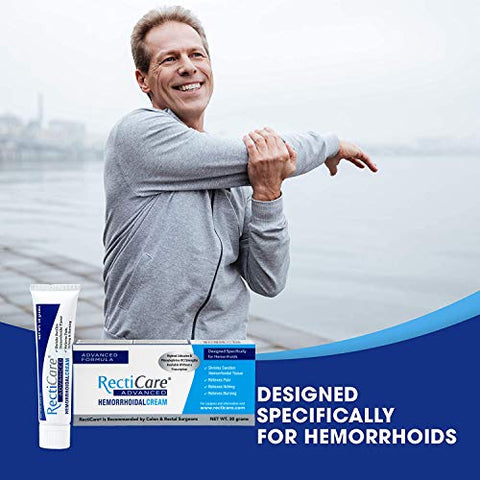 Creme Avançado para Hemorroidas: Tratamento Avançado para Reduzir (30g) - Recticare