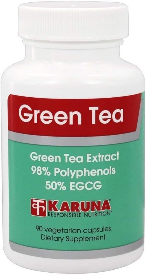 Chá Verde 500 mg 90 caps – Benefícios para a saúde – Marca Karuna - Karuna