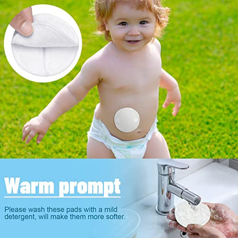 20 Pack Almofadas para Tubo de Alimentação G Button com Capa – Suprimentos Reutilizáveis para Tubo de Alimentação Gtube – Coberturas de Algodão para Botão G – Suprimentos para Diálise Abdominal Peritoneal e Tubo Peg - Sosation