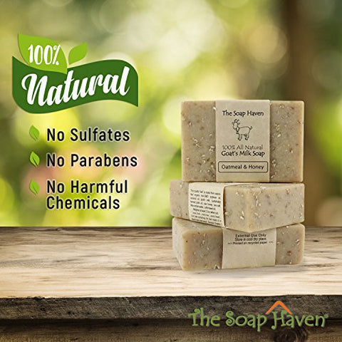 The Soap Haven - Sabonete de Aveia – 4 Aveia, 100g, Hidratante Natural