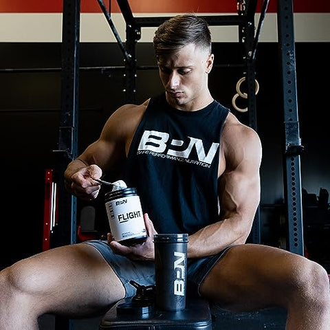 BARE PERFORMANCE NUTRITION - Bare Performance Nutrition BPN Flight Pré-Treino, Energia e Foco Mental, Resistência Melhorada | 300g