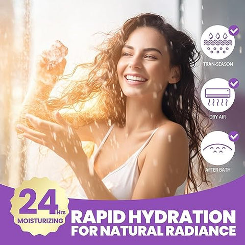 Spa Luxetique – Kit Presente para Mulheres, 8 Pcs Conjunto de Banho de Lavanda com Espuma de Banho, Loção Corporal, Presente de Aniversário para Mãe, Kit Presente para Mulheres