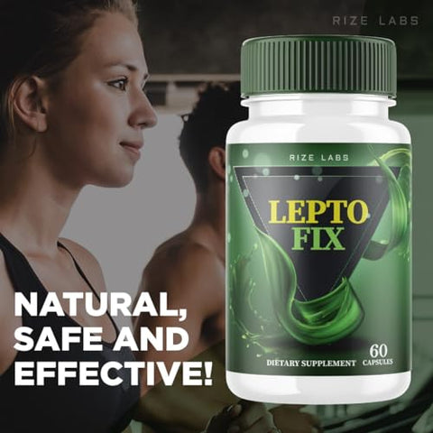 rize labs - LeptoFix – Pílulas de Emagrecimento LeptoFix, Suplemento Natural LeptoFix para Resultados Notáveis, Fórmula LeptoFix para Apoiar um Estilo de Vida Saudável e Ativo, Avaliações Lepto Fix (60…)