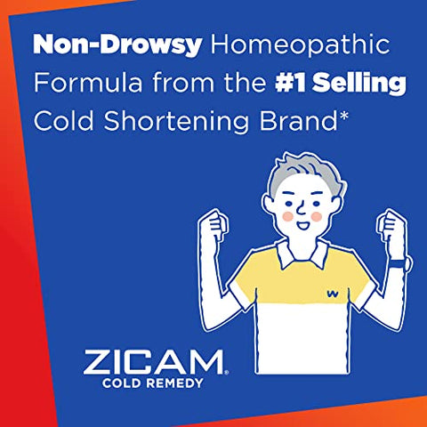 Cold Remedy – Gotas Medicinais de Zinco para Resfriado, Sabores Variados, Homeopático, Remédio para Encurtar Resfriados, Reduz a Duração do Resfriado, 25 Unidades - Zicam