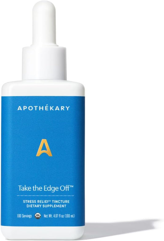 Take The Edge Off – Suplemento Herbal Inspirado em Vinho Branco, Sem Açúcar, Sem Glúten, Vegano, 100 Porções – 115g - Apothékary