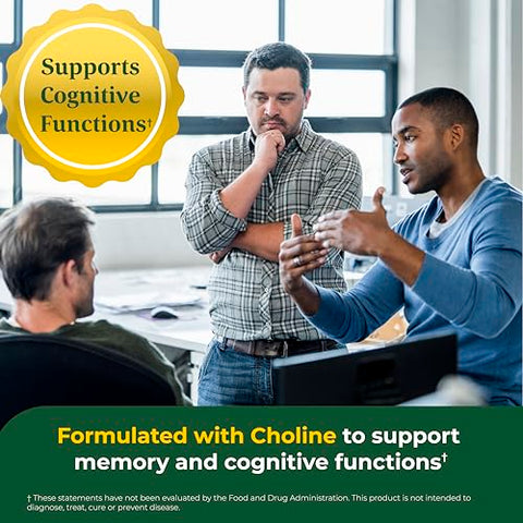 Multivitamínico Avançado para Homens – Fórmula Médica – Colina, Vitamina B12, Vitamina D, Vitamina C – 60 cápsulas - MegaFood