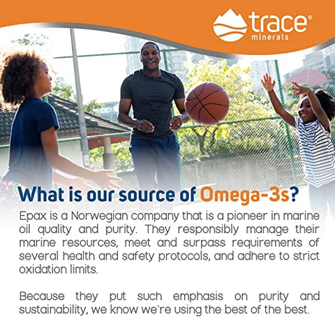 Ômega-3 Líquido Infantil | Promove Saúde Cerebral | 60 ml - Trace Minerals