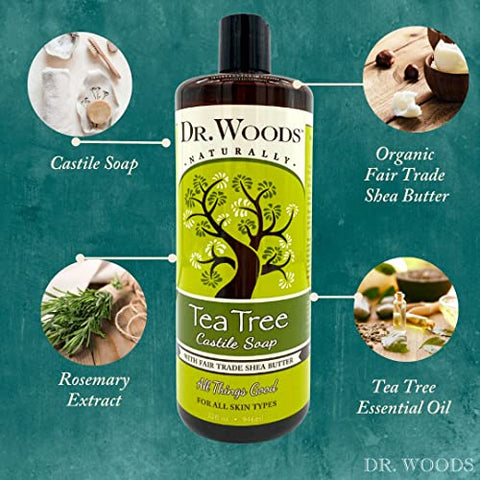 Peppermint – Sabonete Líquido Refrescante 473ml - Dr. Woods