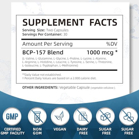 Generic - Novo Suplemento 157 de Composto Protetor, 60 Cápsulas, Livre de Transgênicos, Sem Lactose, Sem Glúten