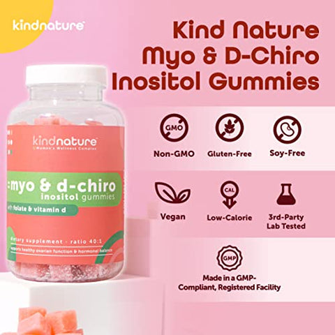 kindnature - Kind Nature Myo-Inositol: Aumente sua fertilidade naturalmente com este poderoso suplemento de 100g