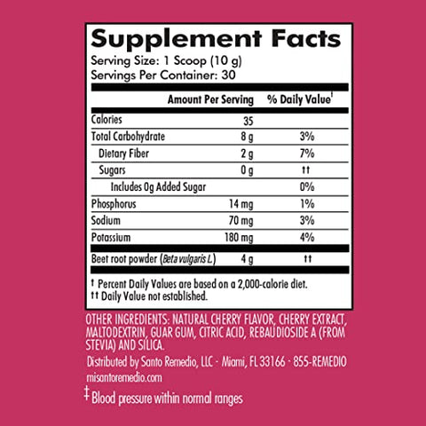 Circulacion Plus: Suplemento Nutricional de Extrato de Beterraba, Superfood para Circulação e Coração, Energia – 100g - Santo Remedio