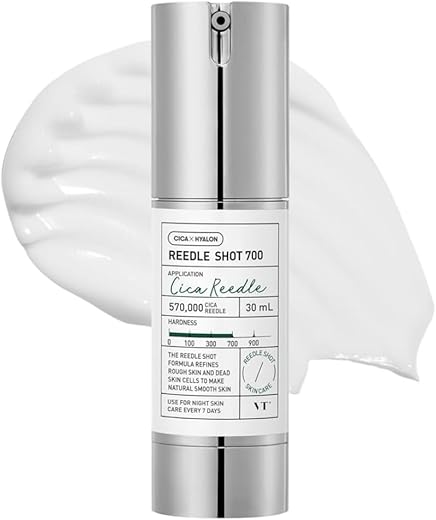 CICA Reedle Shot 700 Essence | Essência Facial Definitiva, Cuidados Instantâneos para a Pele, Complexo de Centella, Ácido Hialurônico, Extrato de Própolis Verde 30ml - VT COSMETICS