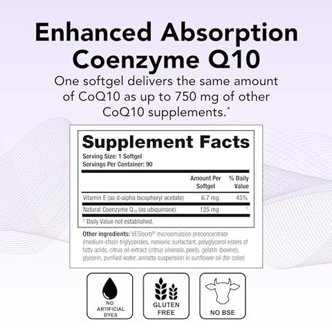 NeoQ10 – Suplemento de Coenzima Q10 para Saúde Cardíaca – 60 cápsulas - Theralogix