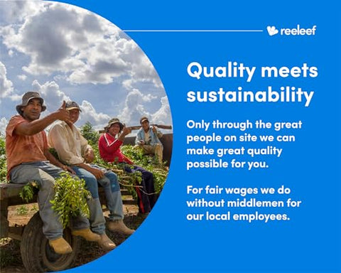 reeleef - Cápsulas de Folha de Neem Puro Herbal – 120 Unidades 500 mg – Pó de Neem Puro Feito com Folhas de Neem Orgânicas Certificadas – Sem Aditivos – Vegano