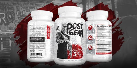 5% Nutrition - 5%% Nutrition Rich Piana – Booster Pós Ciclo | Bloqueador de Estrogênio, Inibidor de Aromatase | Suplemento para Terapia Pós Ciclo | DAA, DIM, Longjack, Urtiga, Leite