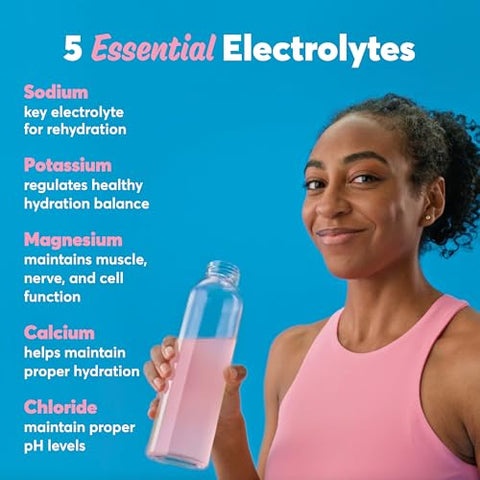 Sport Caffeine – Tabletes de Eletrólitos para Hidratação Proativa, Caixa de Sabores Variados, 4 Pacotes (40 Porções) - Nuun