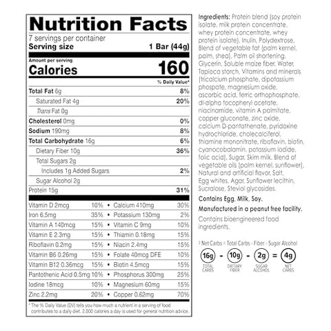 Substituto de Refeição Proteico – Alto teor de Proteína, Baixo em Calorias | 500g - BariWise