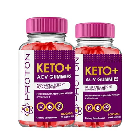 nutradash - (2 Pacotes) Gomas de Proton Keto ACV – Gerenciamento Avançado de Peso – Gomas de Proteína Keto (120 Gomas – Fornecimento de 2 Meses)