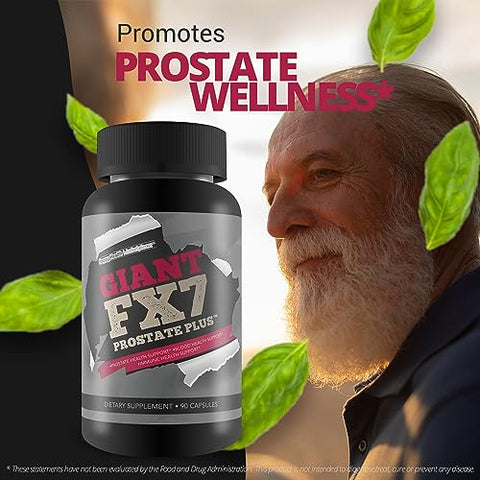 Happy Health Marketplace - Giant FX7 Prostate Plus – Suplemento para Suporte da Próstata – Marca Prostate Supplements