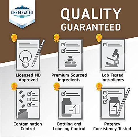 One Elevated - Comprehensive Bone Builder – Suplemento de Cálcio de Alta Qualidade com Carbonato/Hidroxiapatita/Citrato, Magnésio, Zinco, D3. Ação Sinérgica para Otimizar a Saúde Óssea