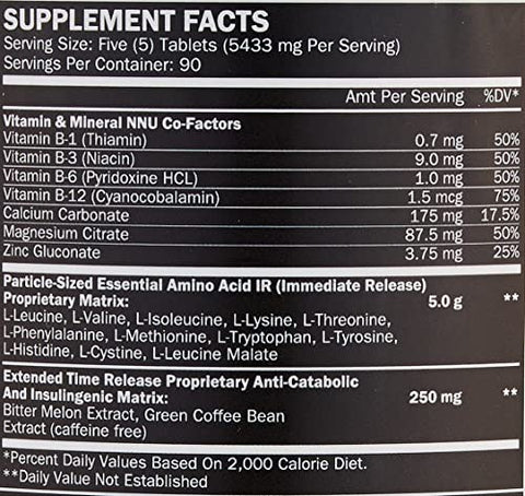 ALR Industries - Humapro | Proteína Equivalente a Alimentos Integrais, Matriz de Proteínas Formulada para Humanos, Aminoácidos Essenciais, Digestão Fácil, Ganho de Massa Muscular Magra | 450 Comprimidos/ 90 Porções