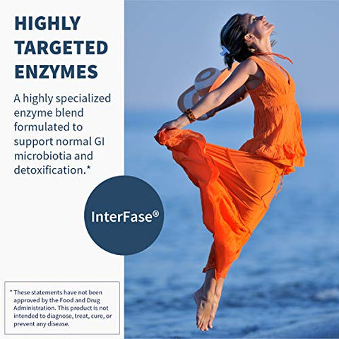 Interfase – Enzimas Digestivas para Apoio à Desintoxicação do Trato Gastrointestinal - Klaire Labs